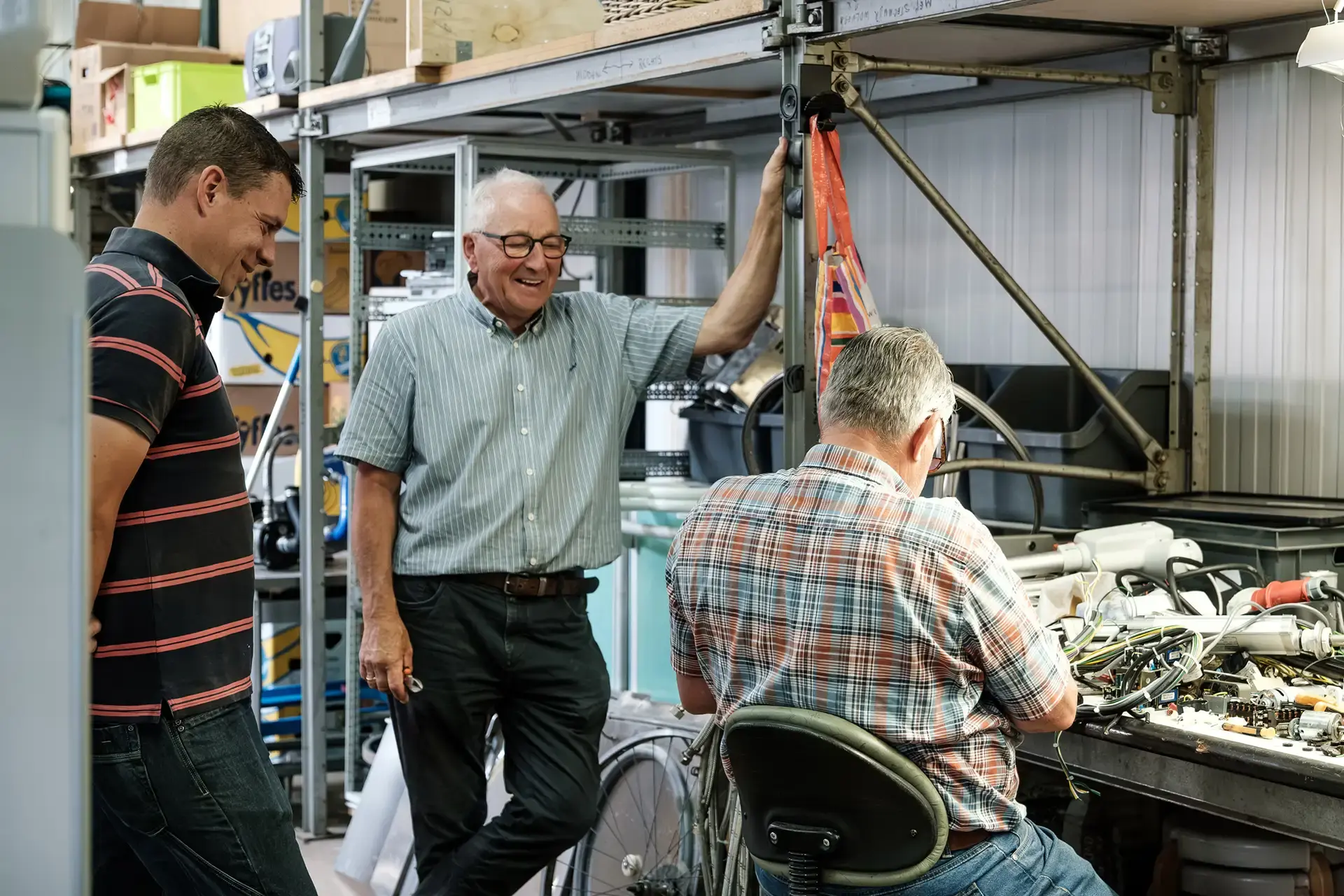 Foto van de vrijwilligers van SOEGG